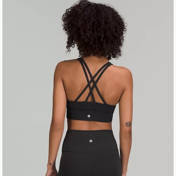 NWT Lululemon Energy High Neckline Longline Tough Bra, Medium Support - Picture 2 of 4